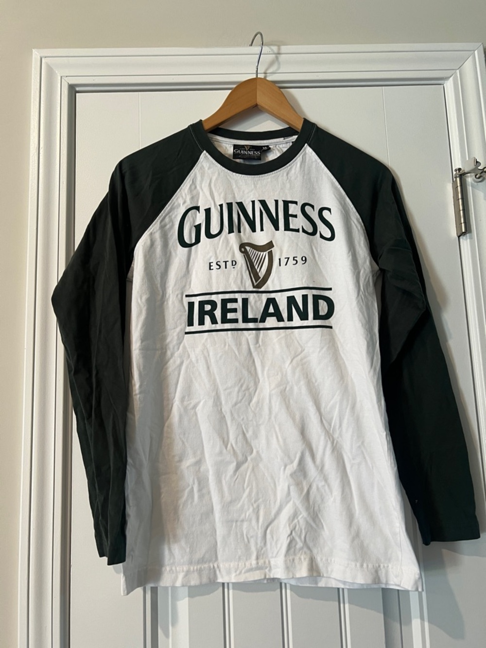 Guinness Ireland Raglan T shirt